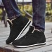 Men's Autumn Winter Sports Casual Shoes Plus Velvet Thick Warm