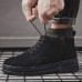 Men's Retro Non-slip Snow Boots Simple Casual Lace Up Shoes