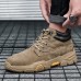 Male Boots Trend Sewing Thread Large Size Men Winter Warm Casual Shoes