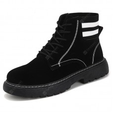 Men's Patchwork Non-slip Short Boots Casual Durable Shoes