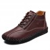 Retro Casual Tooling Boots Tide Men's High-top Shoes