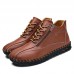 Retro Casual Tooling Boots Tide Men's High-top Shoes