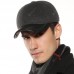 Autumn Winter New Woolen Black and Gray Baseball Cap Men's Ear Caps European and American Hats Men's Winter Thick Men's Hats