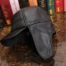 Winter Old Man Hat Men's Ear Ear Sheepskin Duck Tongue Leather Hat Warm Wool Hat