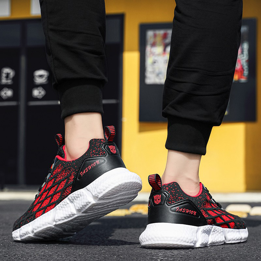 Men'S Breathable Sneakers Athletic Running Shoes Casual Sports Shoes for Men - Black EU 39